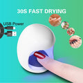 Mini USB Gel Curing Lamp – 30-Second LED Nail Dryer