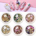 Nail Art Rhinestones & Metal Rivets – 6 Design Sets